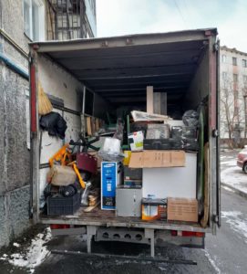 Размещение коробок, мебели и бытовой техники в кузове грузового автомобиля — Азбука переезда